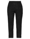 Ermanno Scervino Beachwear Woman Pants Black Size 4 Polyester, Cotton In Black