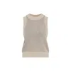 Ermanno Scervino Crystal-embellished Tank Top