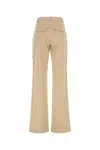 Ermanno Scervino Low Waist Wide Twill Cargo Pants