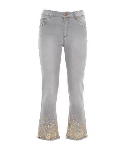 Ermanno Scervino Belt-loop Jeans In Gray