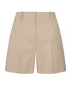 Ermanno Scervino Belt-loop Shorts In Nude