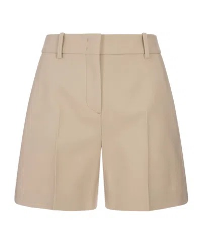 Ermanno Scervino Belt-loop Shorts In Nude