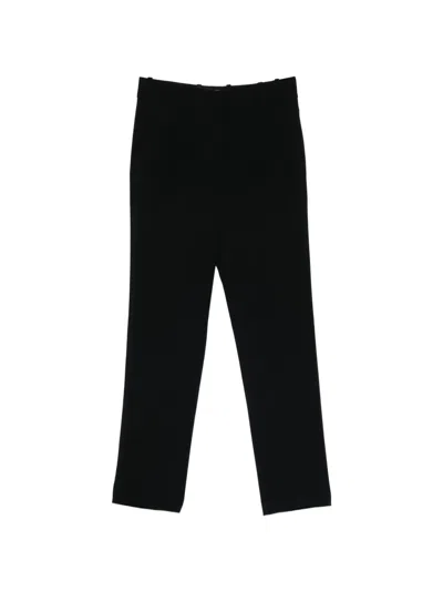 Ermanno Scervino Belt-loop Straight Trousers In Black
