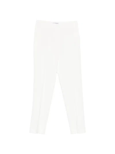 Ermanno Scervino Belt-loop Straight Trousers In White