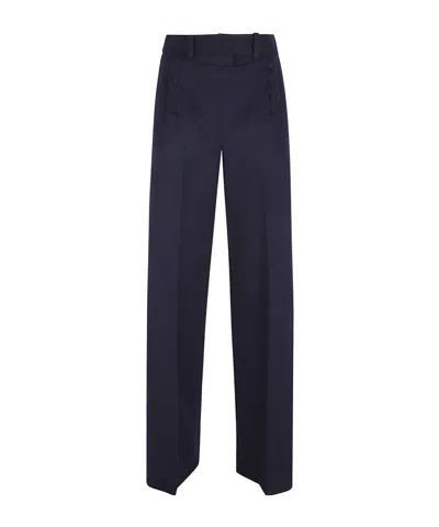 ERMANNO SCERVINO BUTTON-DETAILED TROUSERS