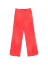 Ermanno Scervino Belt-loop Trousers In Red
