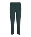 Ermanno Scervino Tailored Trousers With Pockets And Loops In Green