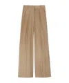Ermanno Scervino Belt Loops Slacks In Brown