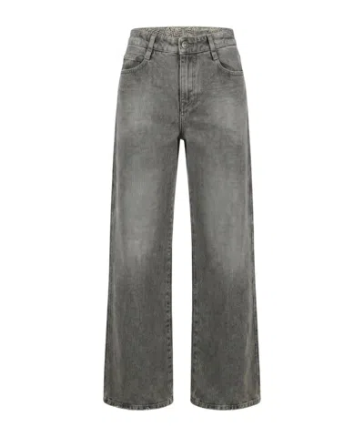Ermanno Scervino Belt-loop Jeans In Gray