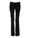 Ermanno Scervino Black Cotton Stretch Flared Bootcut Denim Jeans