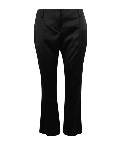 Ermanno Scervino Black Flared Trousers