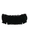 Ermanno Scervino Cotton Blend Off-shoulder Crop Top