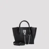 Ermanno Scervino Black Logo Mini Satchel In Black