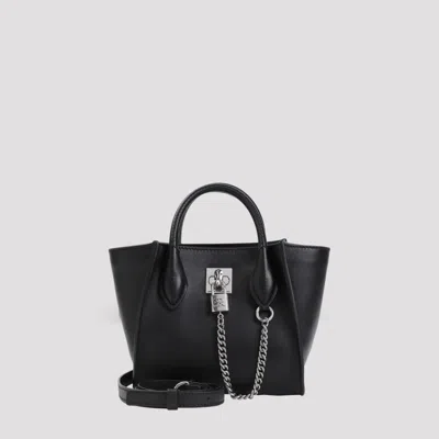 Ermanno Scervino Black Logo Mini Satchel