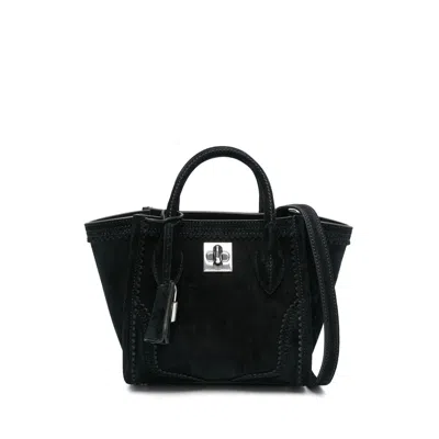 Ermanno Scervino Black Tote Bags