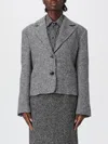 Ermanno Scervino Blazer  Woman Color Black In Gray