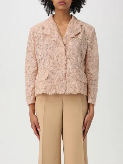 ERMANNO SCERVINO BLAZER ERMANNO SCERVINO WOMAN COLOR PINK,G50653010