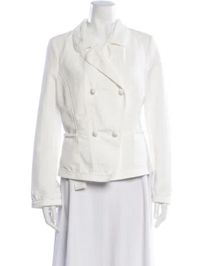 Pre-owned Ermanno Scervino Blazer In Neutral