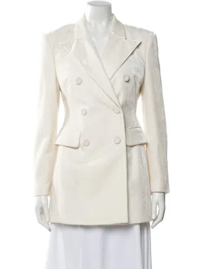 Pre-owned Ermanno Scervino Blazer In White