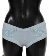 Ermanno Scervino Blue Beachwear Bottoms Swimsuit Shorts In Blue
