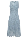 ERMANNO SCERVINO BLUE LACE DRESS