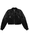 Ermanno Scervino Floral-embroidered Jacket In Black  