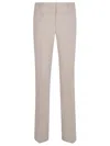 Ermanno Scervino Bootcut Trousers With Back And Side Pockets In Neutral