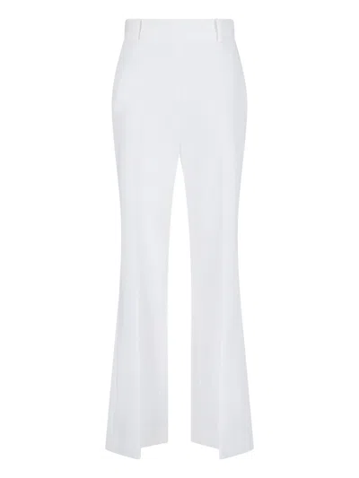 Ermanno Scervino Bootcut Trousers In White