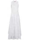 ERMANNO SCERVINO ERMANNO SCERVINO BRODERIE ANGLAISE LONG SHIRTDRESS