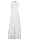 ERMANNO SCERVINO BRODERIE ANGLAISE LONG SHIRTDRESS