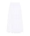 Ermanno Scervino Maxi Skirt With Intricate Cut-out Patterns