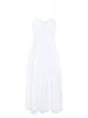 Ermanno Scervino Midikleid Mit Lochstickerei
