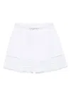 Ermanno Scervino Broderie-anglaise Mini Skirt In White