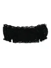 Ermanno Scervino Cotton Blend Off-shoulder Crop Top