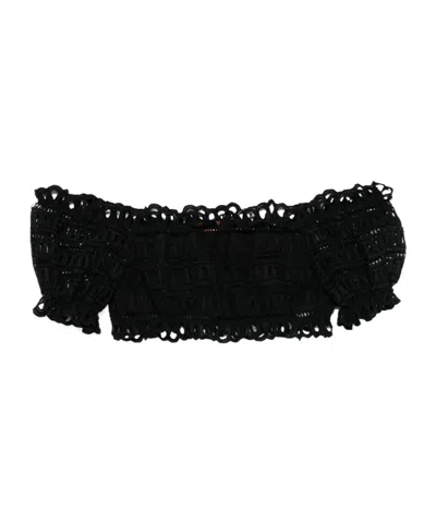 ERMANNO SCERVINO BRODERIE ANGLAISE TOP