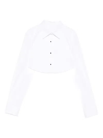 Ermanno Scervino Button-front Shirt In White