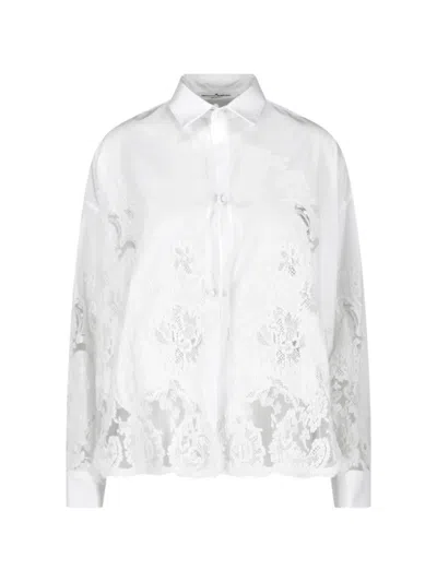 Ermanno Scervino Button-up Shirt In White