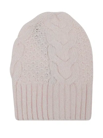ERMANNO SCERVINO CABLE-KNIT BEANIE HAT