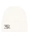 Ermanno Scervino Cable-knit Beanie Hat In White