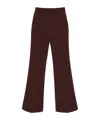 Ermanno Scervino Cady Bootcut Trousers In Black