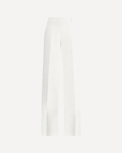 Ermanno Scervino Cady Pants In Blanc De Blanc/off White
