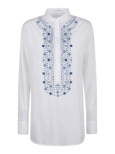 ERMANNO SCERVINO SHIRT WITH EMBROIDERY