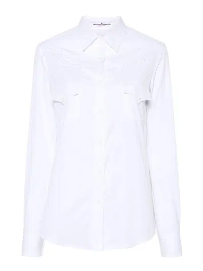 Ermanno Scervino Cotton Shirt In White