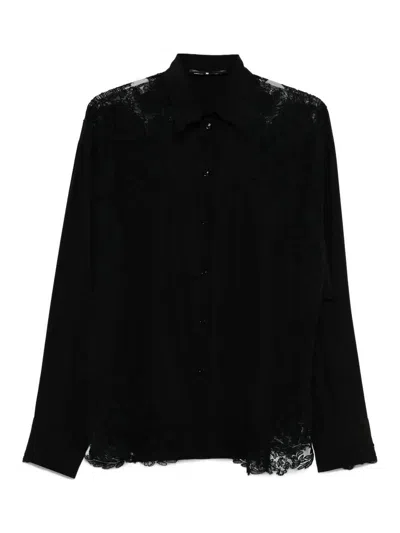 Ermanno Scervino Shirt In Black