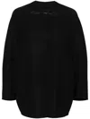 Ermanno Scervino Press-stud Virgin Wool Cape In Black  