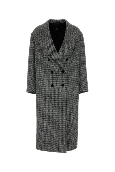 ERMANNO SCERVINO CAPPOTTO IN MISTO LANA RICAMATA  DONNA
