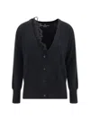 Ermanno Scervino Cardigan In Black