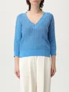Ermanno Scervino Cardigan  Woman Color Blue