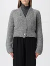 Ermanno Scervino Cardigan  Woman Color Grey In Gray