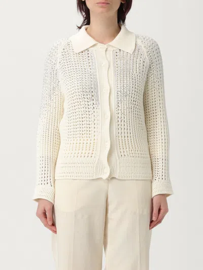 Ermanno Scervino Strickjacke  Damen Farbe Weiss In White
